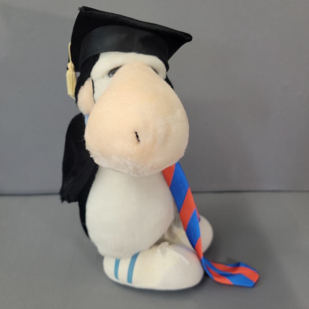 Vintage 1984 Dakin Plush The Grad The Penguin Post Washington 10" Comics